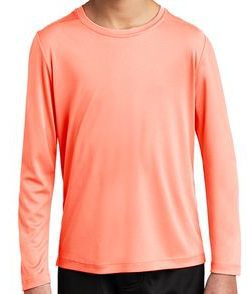 Sport-Tek Kids Posi-UV Pro Long Sleeve Tee