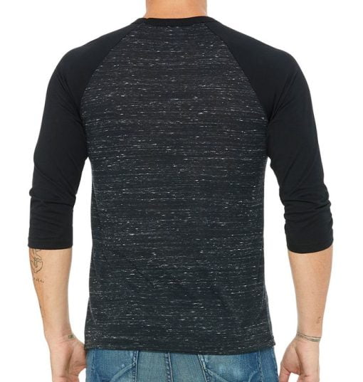 Bella + Canvas Unisex 3/4-Sleeve Baseball T-Shirt