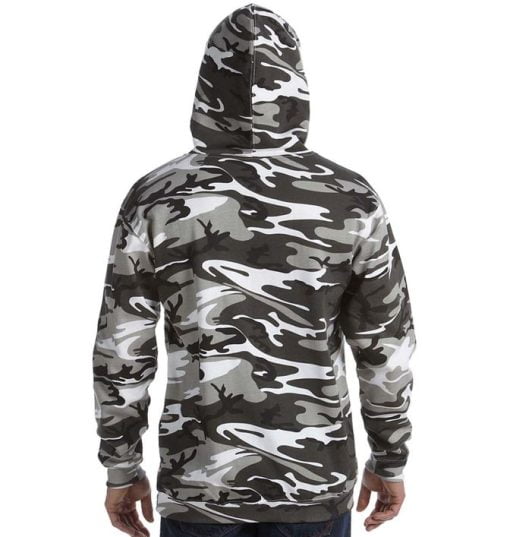 Code V Poly-Cotton Camo Hoodie