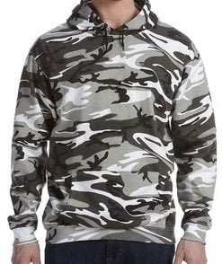 Code V Poly-Cotton Camo Hoodie
