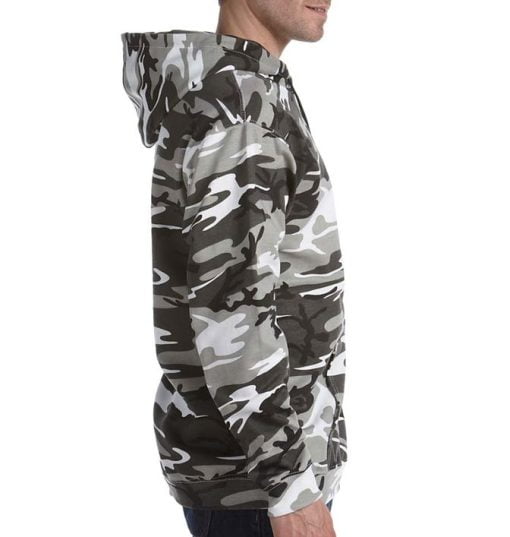 Code V Poly-Cotton Camo Hoodie