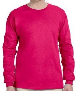 Fruit of the Loom Cotton Long Sleeve T-Shirt