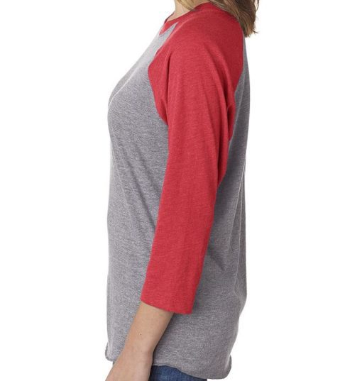 Next Level Apparel Tri-Blend Raglan Sleeve T-shirt