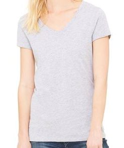 Bella + Canvas Women's Jersey V-Neck T-Shirt