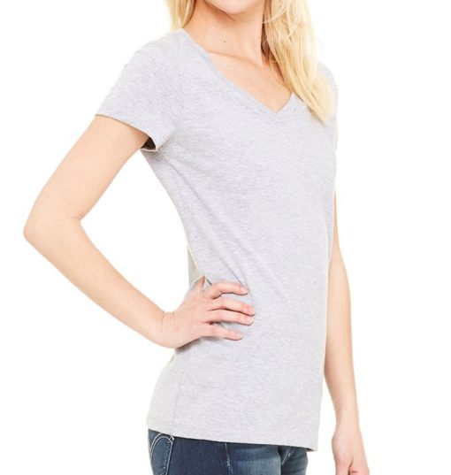Bella + Canvas Women's Jersey V-Neck T-Shirt