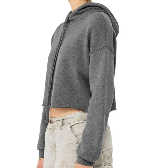 Bella + Canvas Women's Cropped Fleece Hoodie