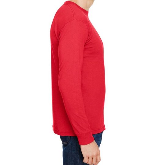 Bayside  Union-Made Long Sleeve Pocket Shirt