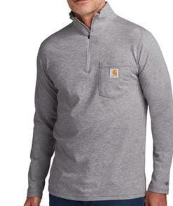 Carhartt Force Quarter-Zip Long Sleeve T-Shirt