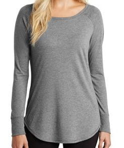 District Women’s Perfect Tri Long Sleeve Tunic Tee