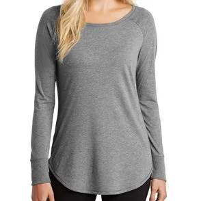 District Women’s Perfect Tri Long Sleeve Tunic Tee