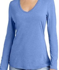 District Women’s Perfect Tri Long Sleeve V-Neck Tee
