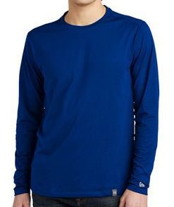 New Era Heritage Blend Long Sleeve Crew Tee