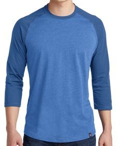 New Era Heritage Blend Baseball Raglan Tee