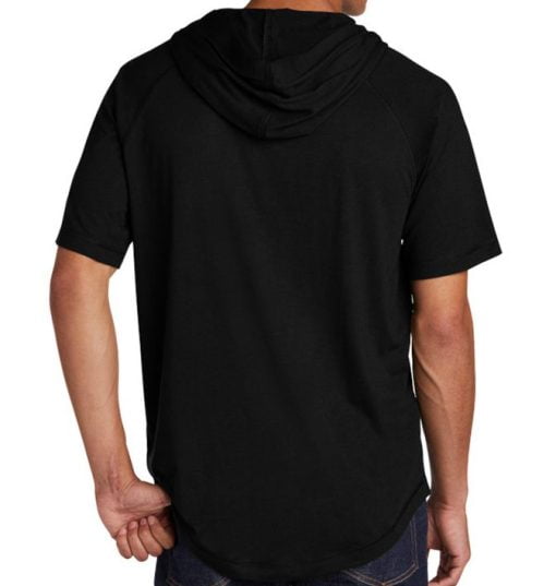 Sport-Tek PosiCharge Tri-Blend Wicking Short Sleeve Hoodie