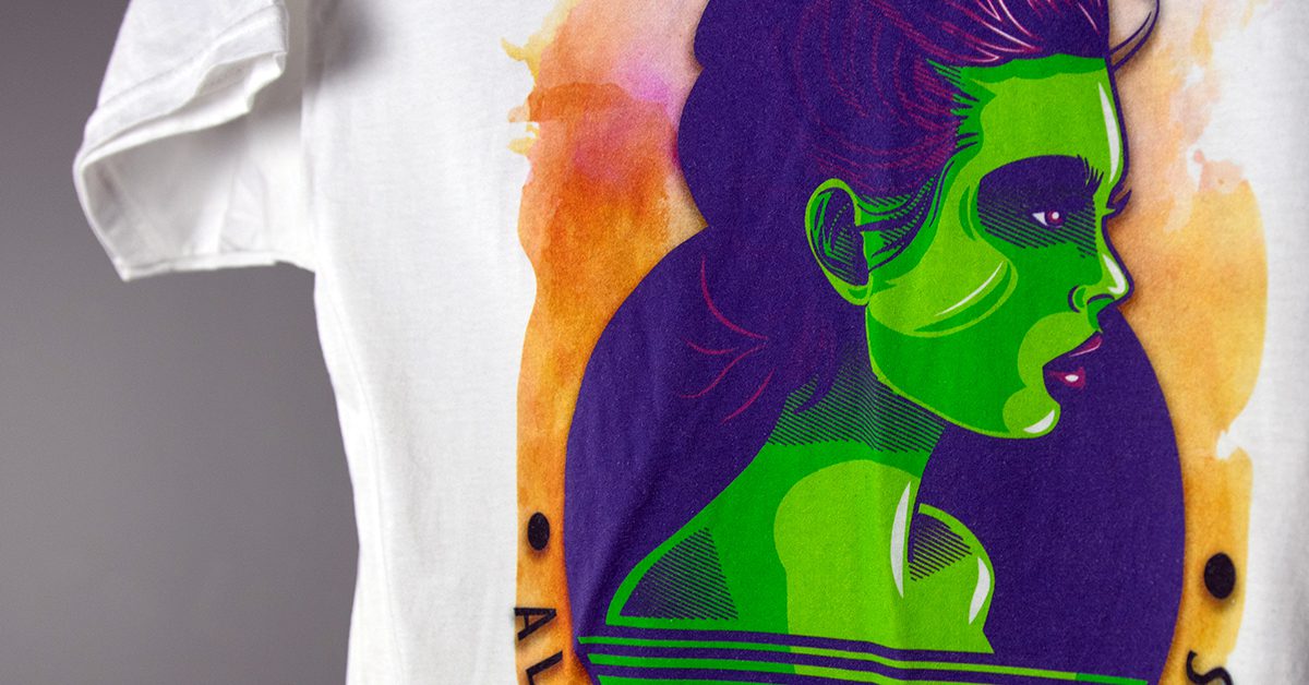 Direct to Garment Design Examples