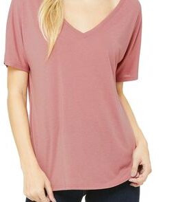 Bella + Canvas Women's Slouchy V-Neck T-Shirt