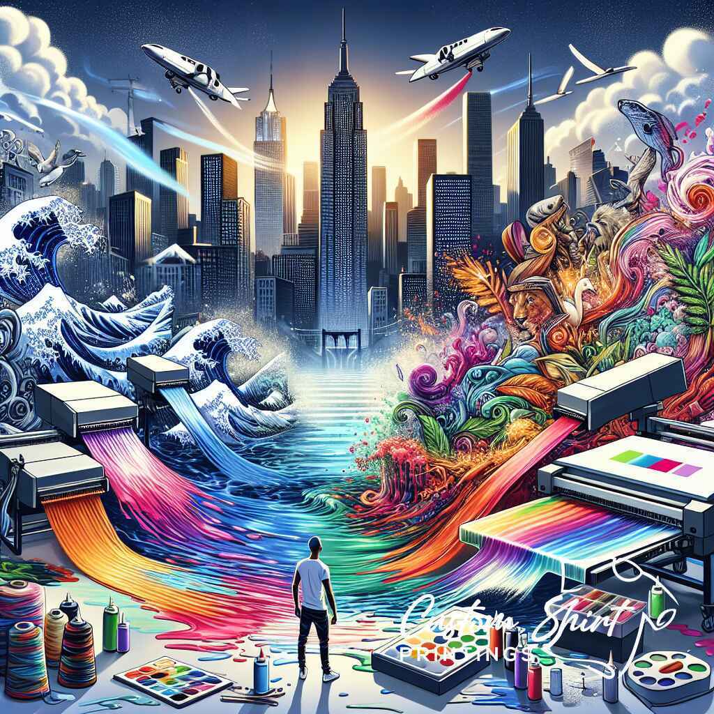 The Evolution of T-Shirt Printing Techniques in New York