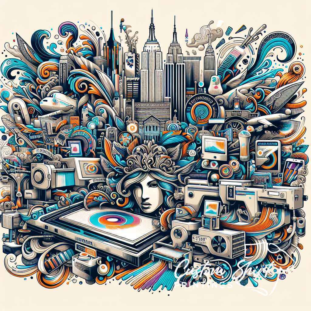 The Evolution of T-Shirt Printing Techniques in New York