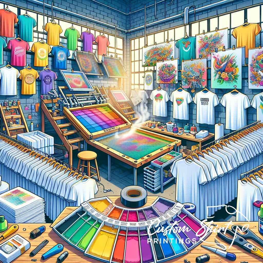 What is Screen Printing on T-Shirts Near Me