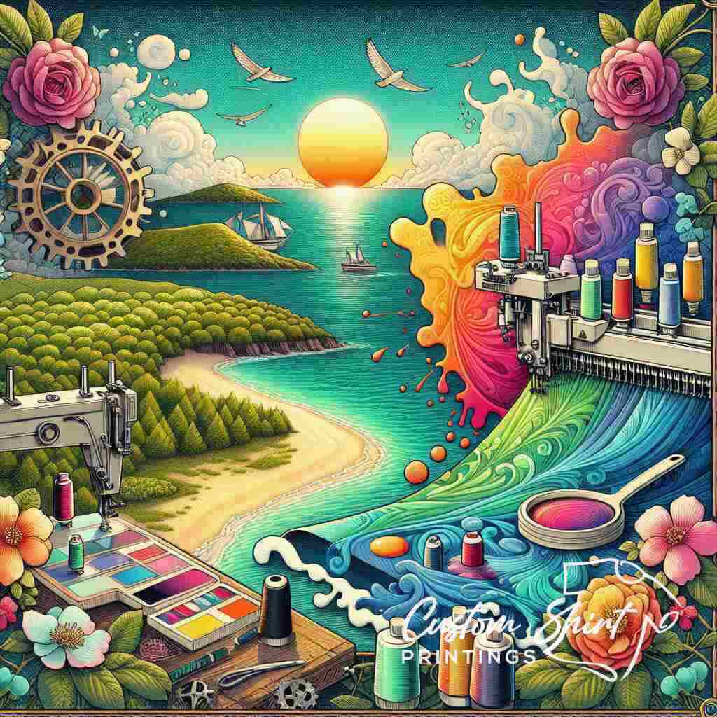 Compare Embroidery vs DTG in Long Island 2024