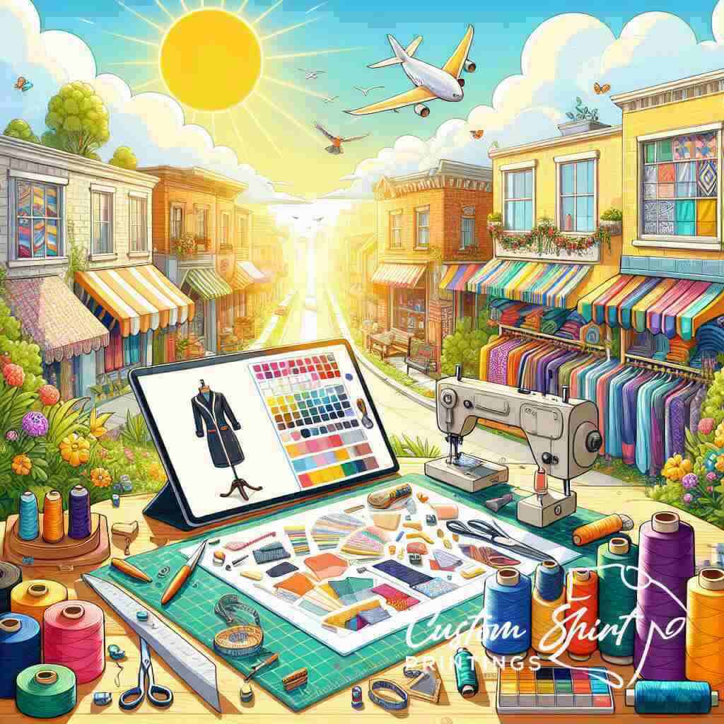 How to Design Custom Work Shirts Near Commack?