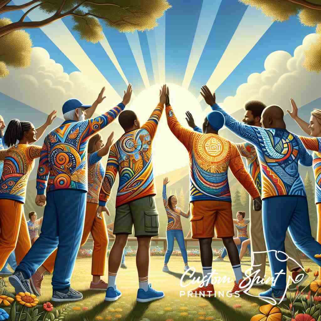 Explore How Custom Shirt Printings Elevates Team Spirits