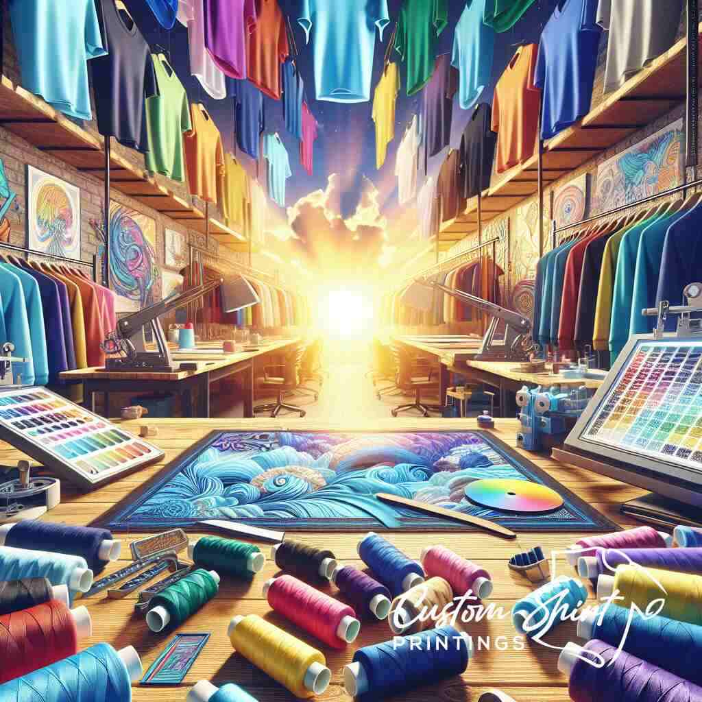 Design Custom Apparel with Precision at Custom Shirt Printings