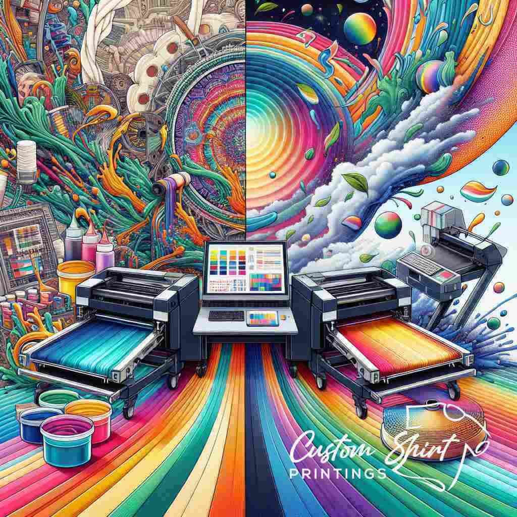 What Is the Difference Between Screen and DTG Printing?