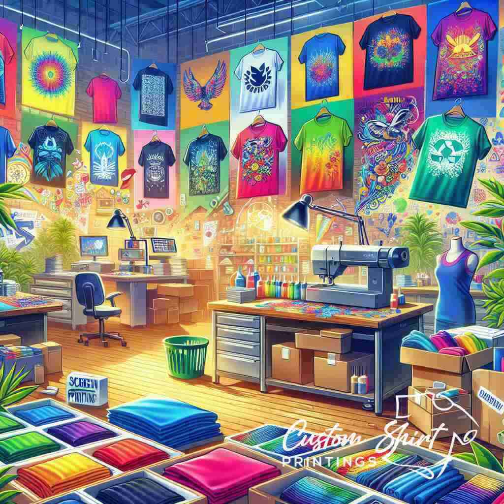 Comparing Custom Shirt Printings' Methods Near Me