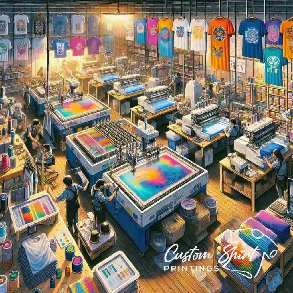 Exploring Custom Shirt Printings' Techniques Near Me