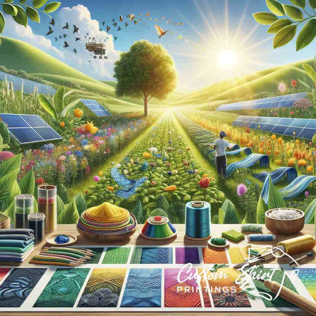 What is Custom Shirt Printings' Edge in Eco Fashion?