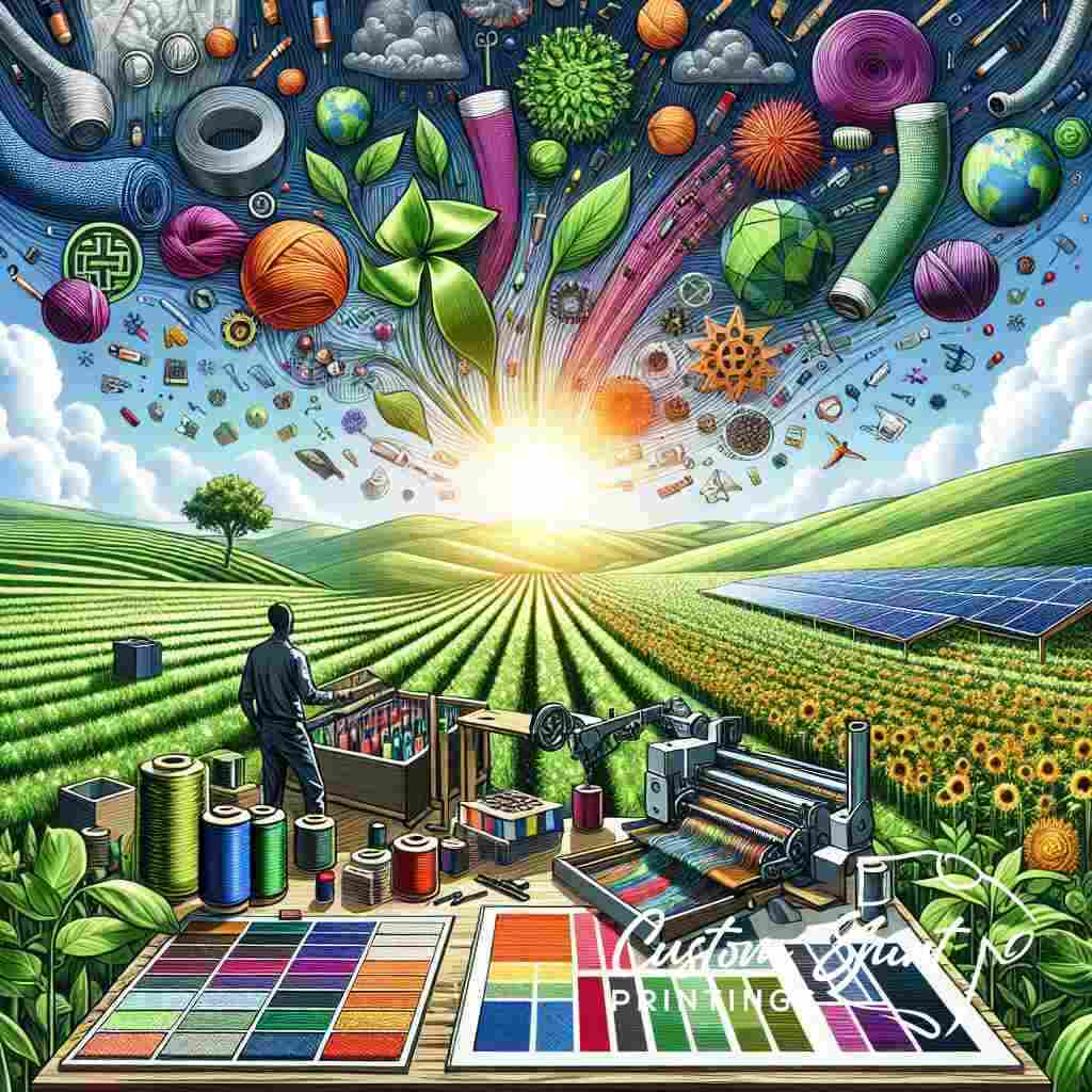 What is Custom Shirt Printings' Edge in Eco Fashion?