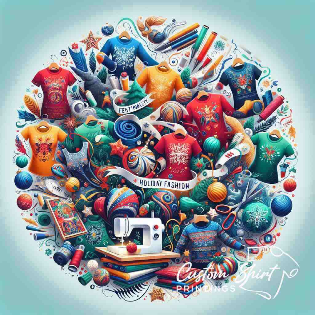 Why Custom Shirt Printings Define Holiday Fashion Trends?