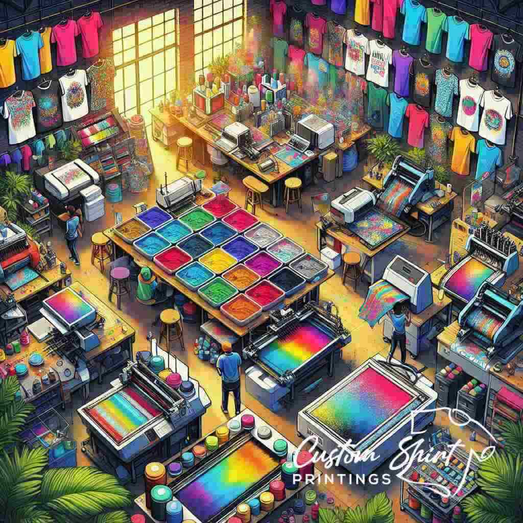 What are the Differences in Custom Shirt Printings?