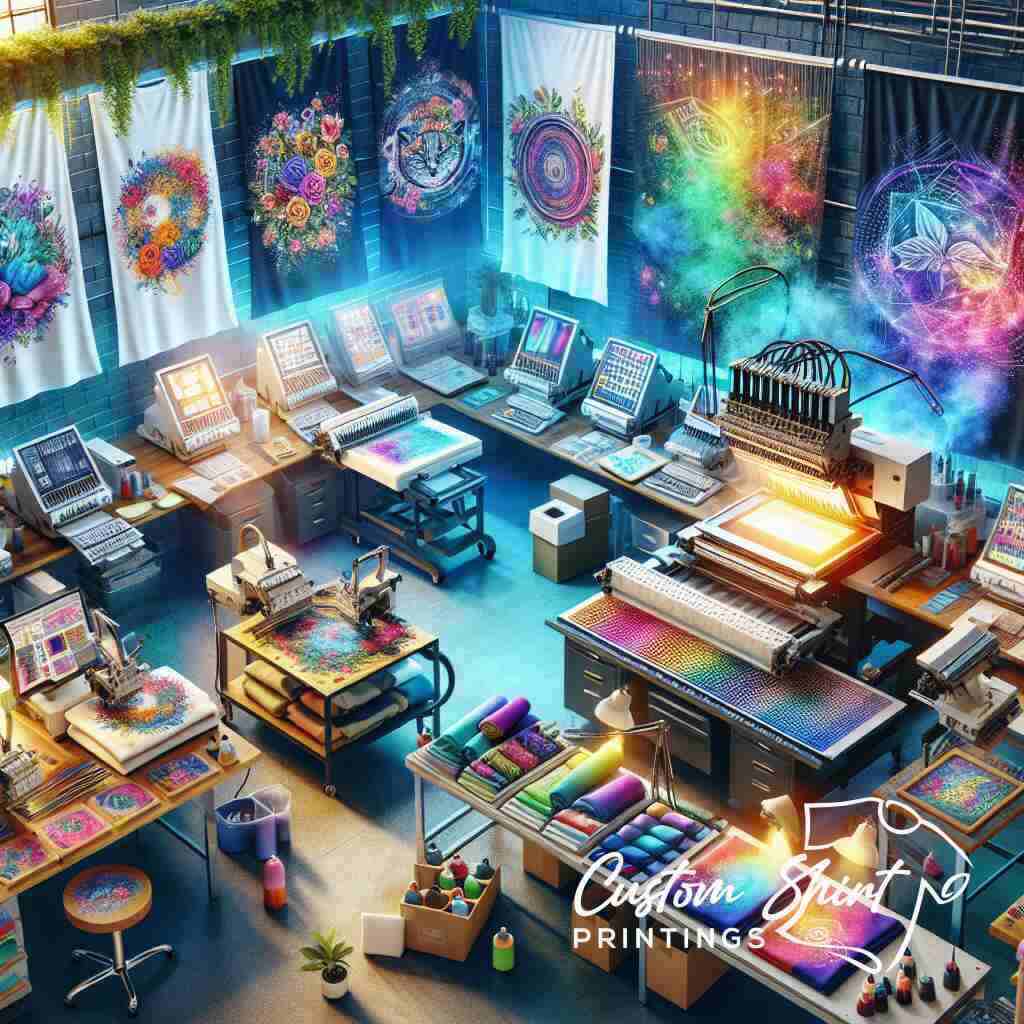 Top 5 Techniques in Custom Shirt Printings for Businesses