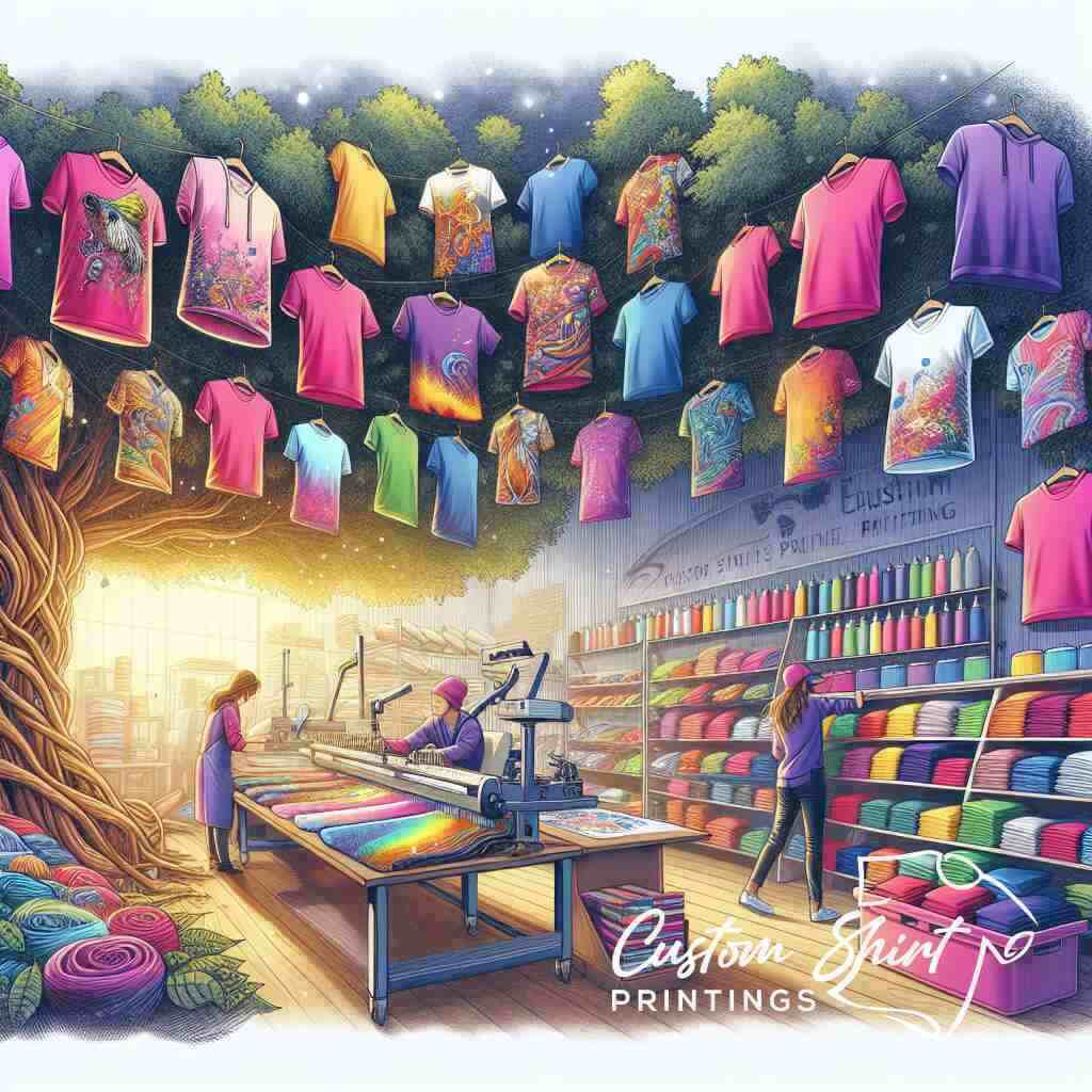 What Solutions Do Custom Shirt Printings Offer Near You?