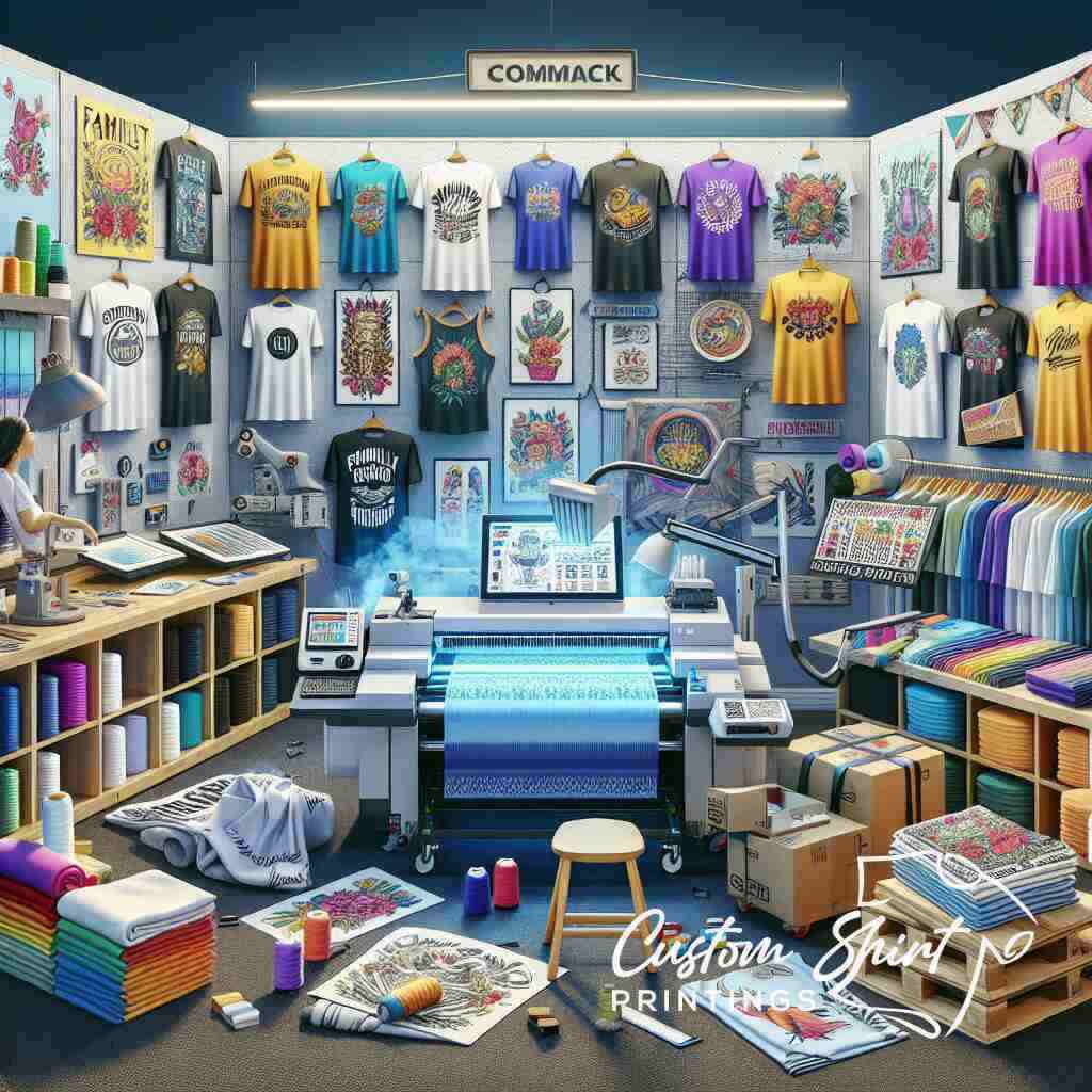 Guide to Selecting Top Custom Shirt Printings in Commack