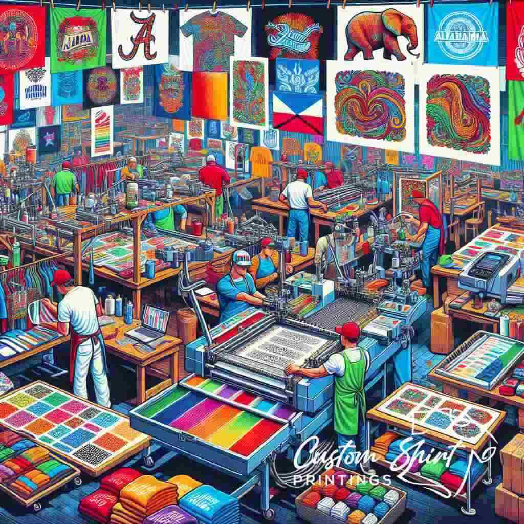 How Custom Shirt Printings Transforms Apparel in Alabama
