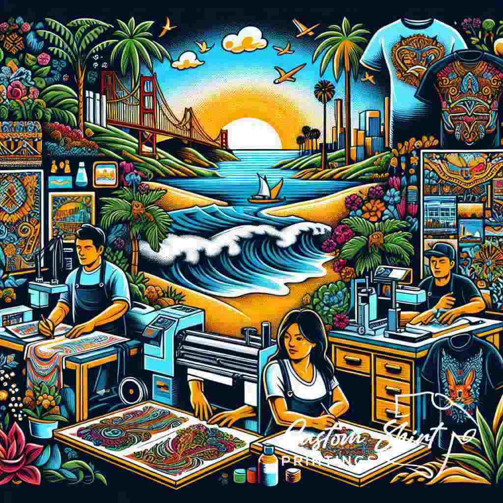 What is the Meaning of Custom Shirt Printings in California?