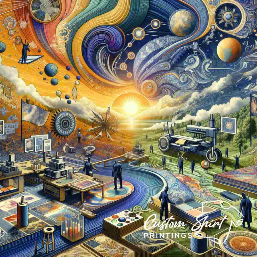 How Custom Shirt Printings Evolves Custom Apparel Concepts