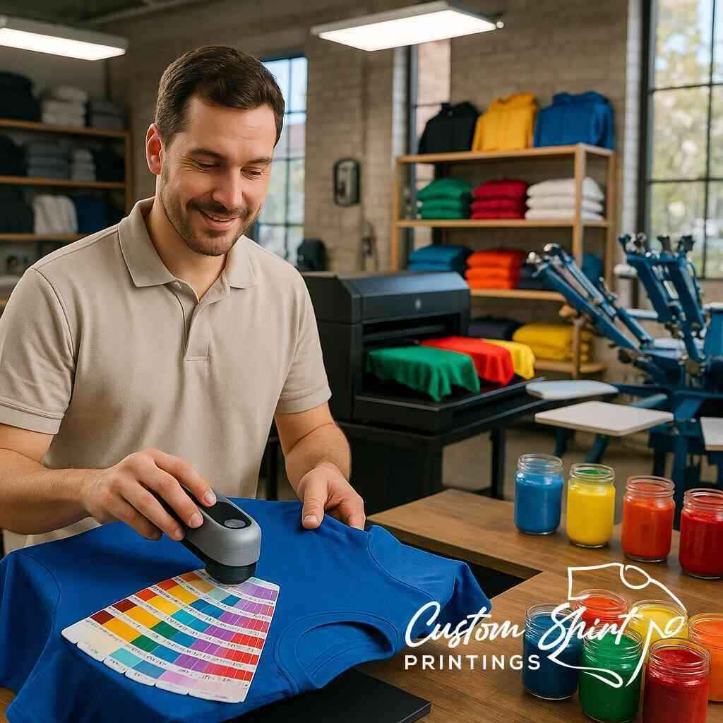 How Custom Shirt Printings Near Me Refines Logo Colors