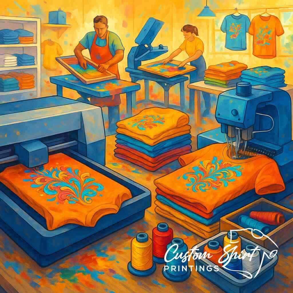 How Does Custom Shirt Printings Enhance Event Apparel?