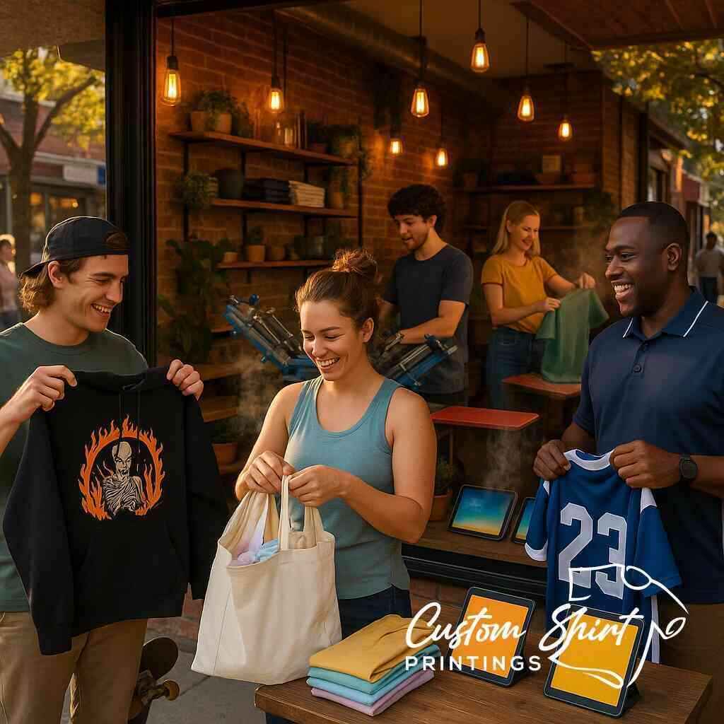 How is Custom Shirt Printings Influencing Commack Trends?