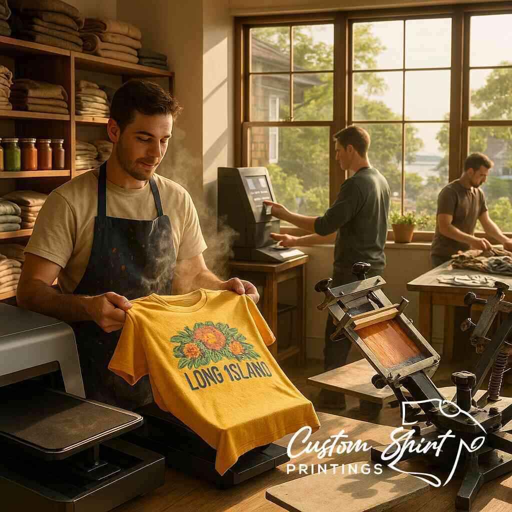 The Evolution of Custom Shirt Printings on Long Island