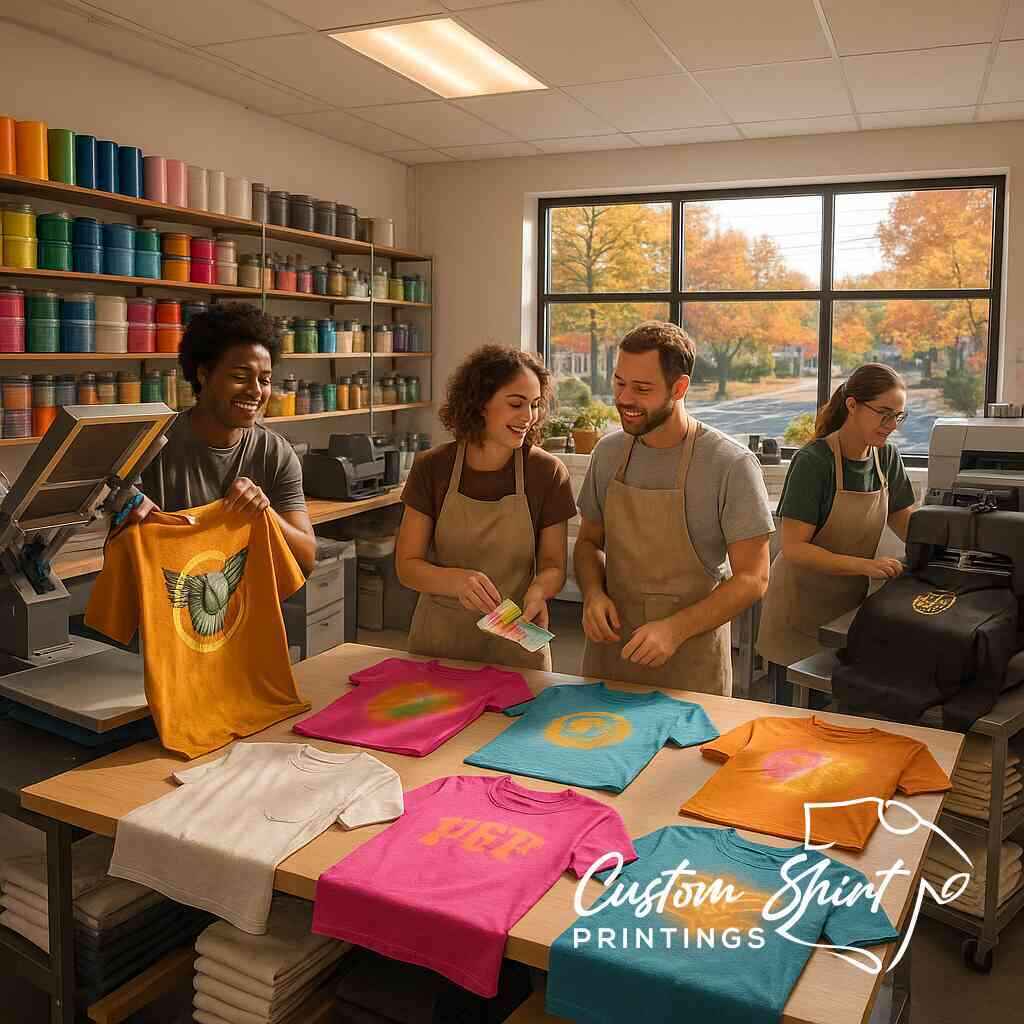 What Are the Premier Custom Shirt Printing Techniques Nearby?