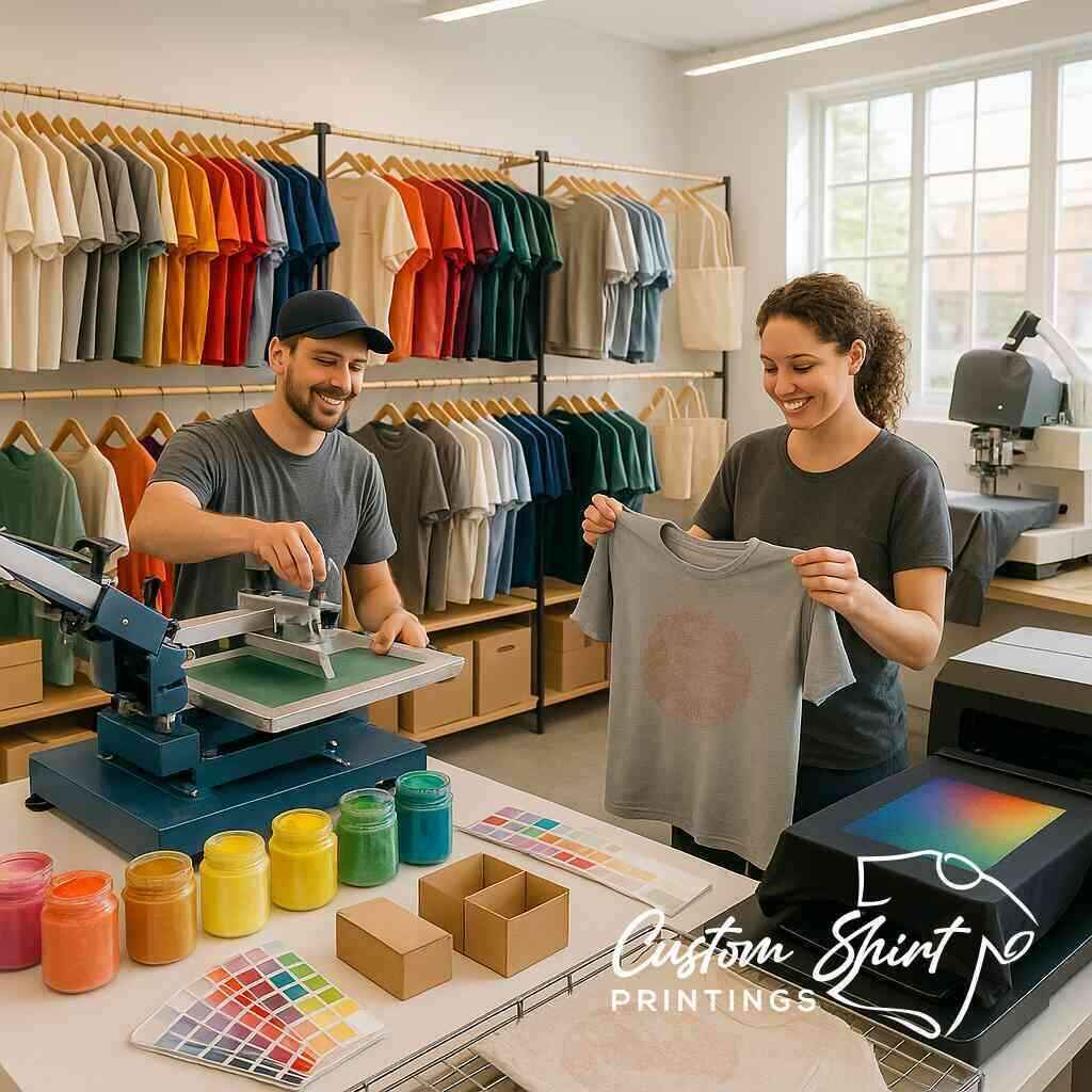 What Are the Premier Custom Shirt Printing Techniques Nearby?
