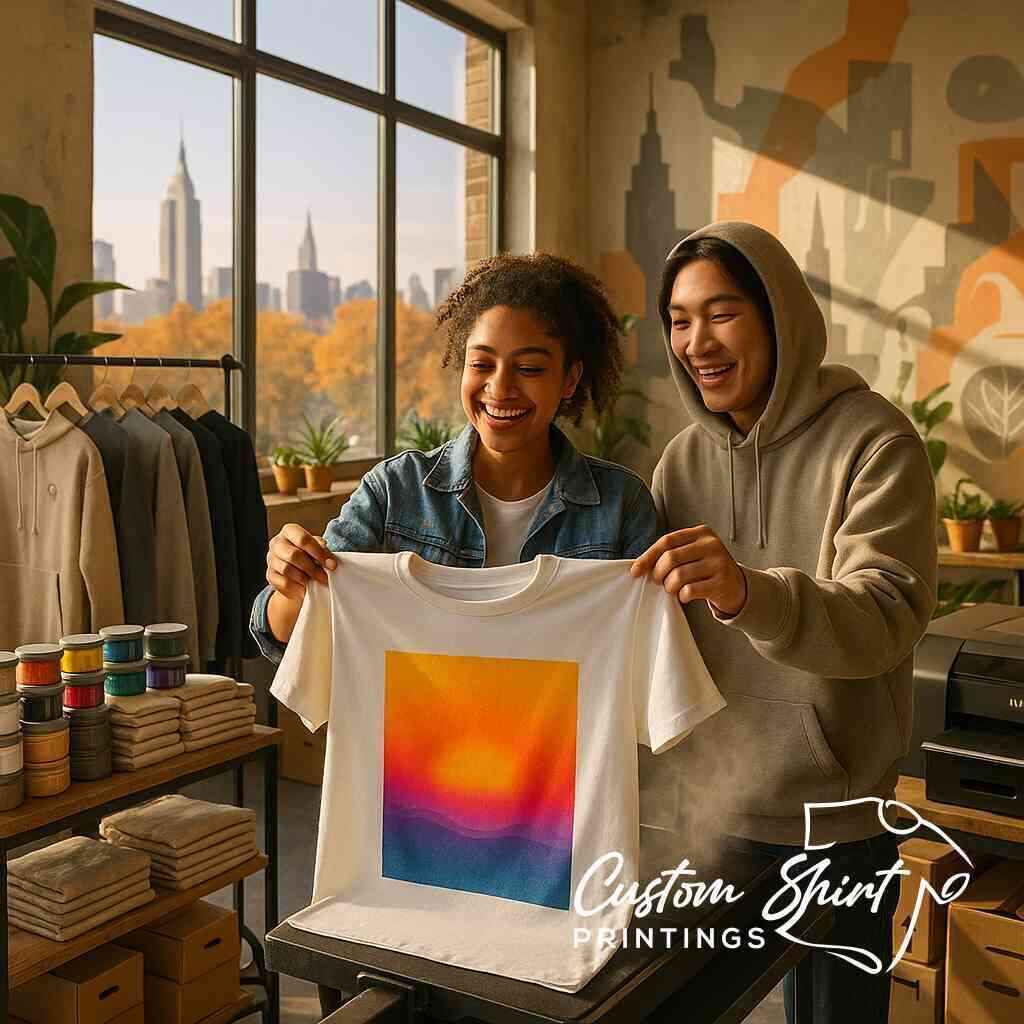 What Does Custom Shirt Printings Mean for NY Fashion?
