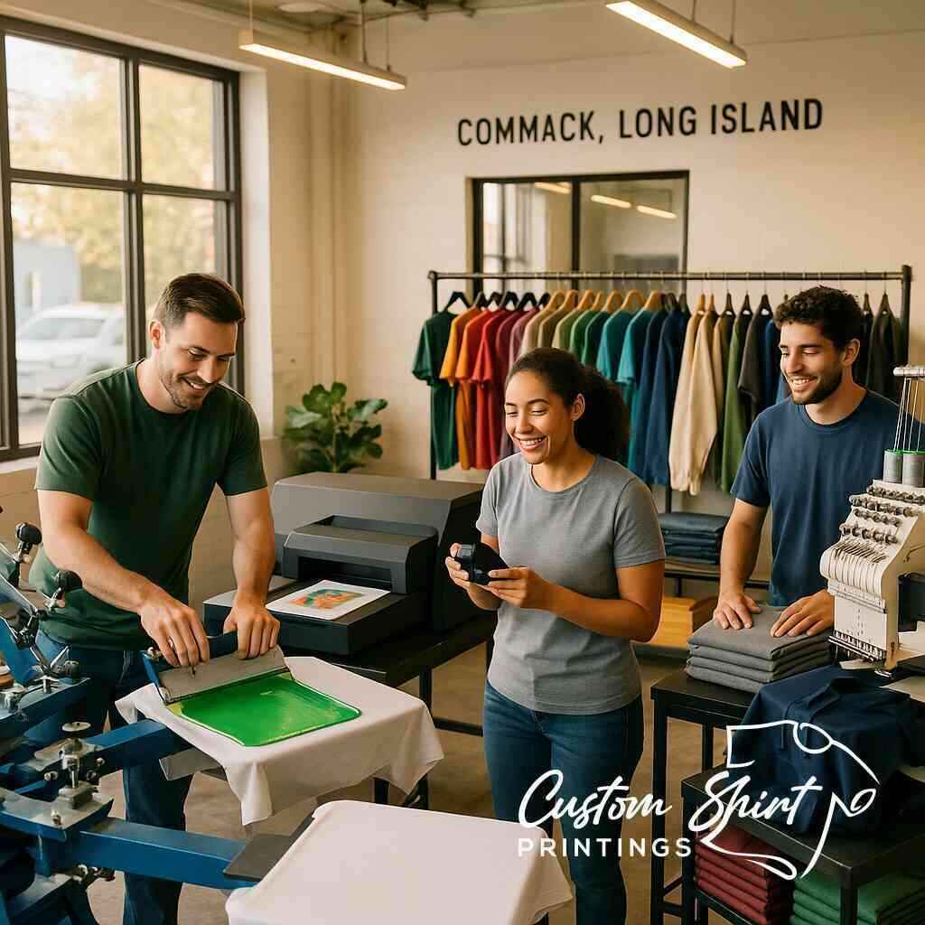 Why Custom Shirt Printings is a Leader in Commack Apparel