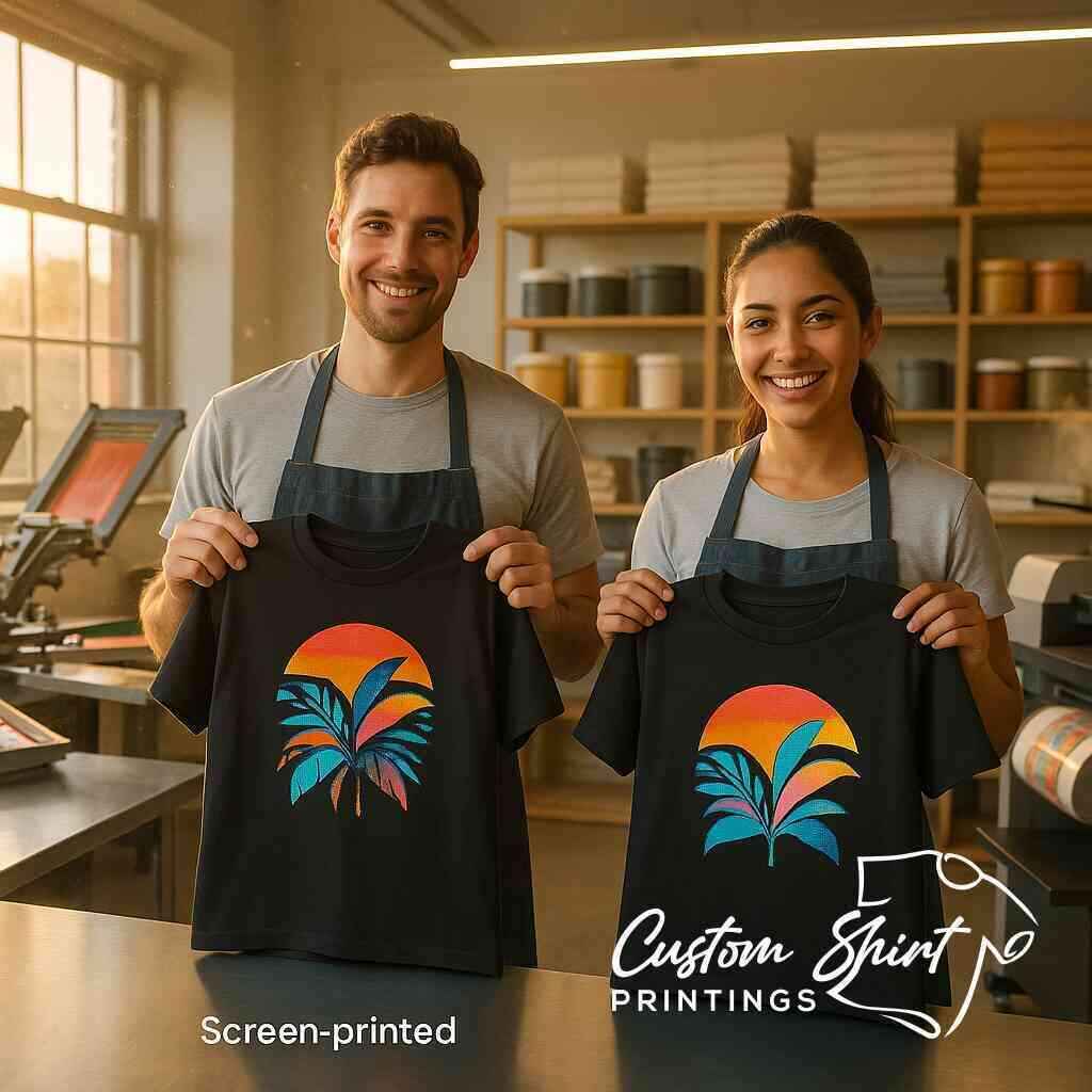 Comparing Screen vs DTF Quality with Custom Shirt Printings