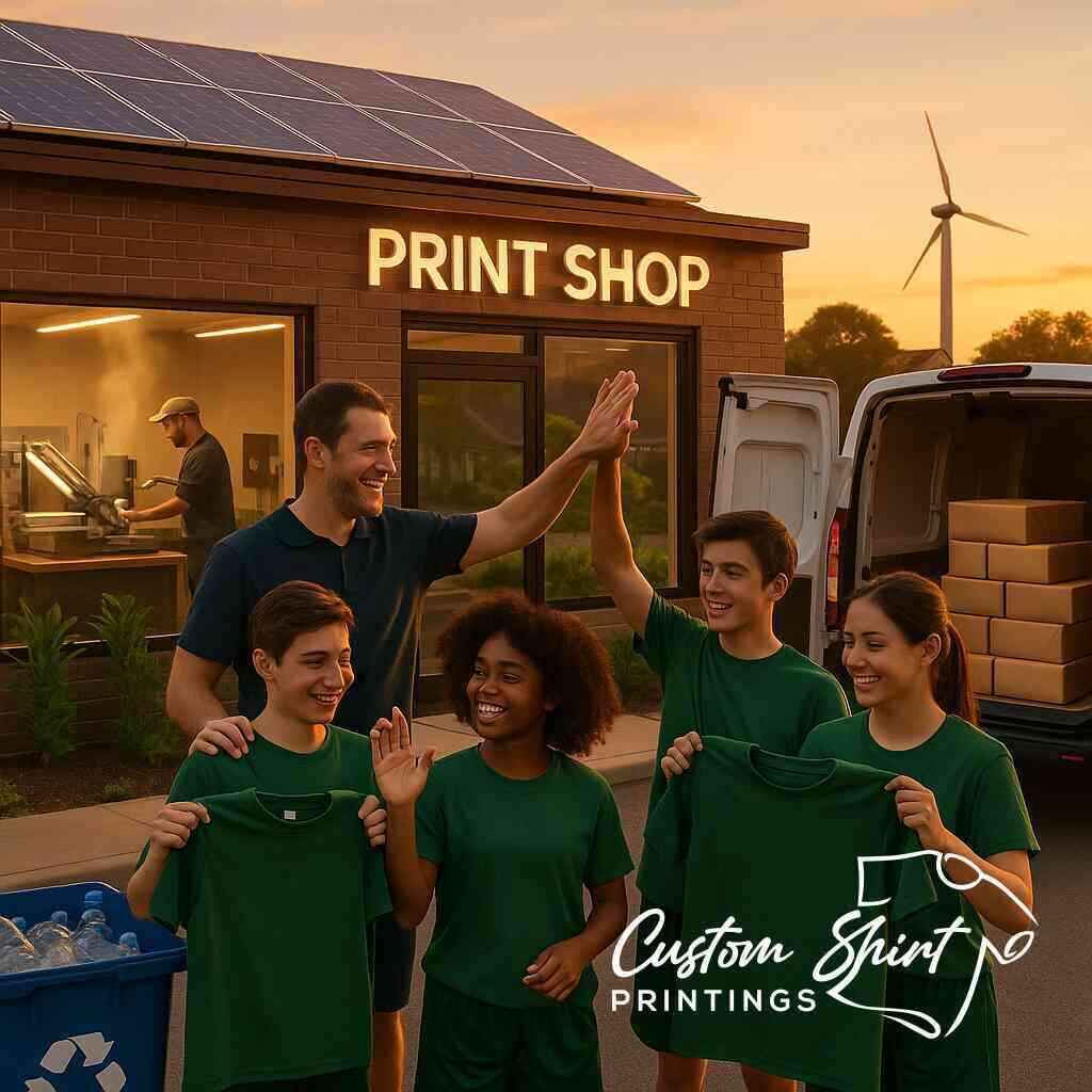 Guide to Eco Custom Shirt Printings for Commack Teams